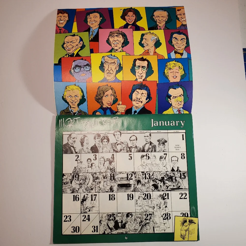 MAD Calendar 1977   Warner Books 10x12